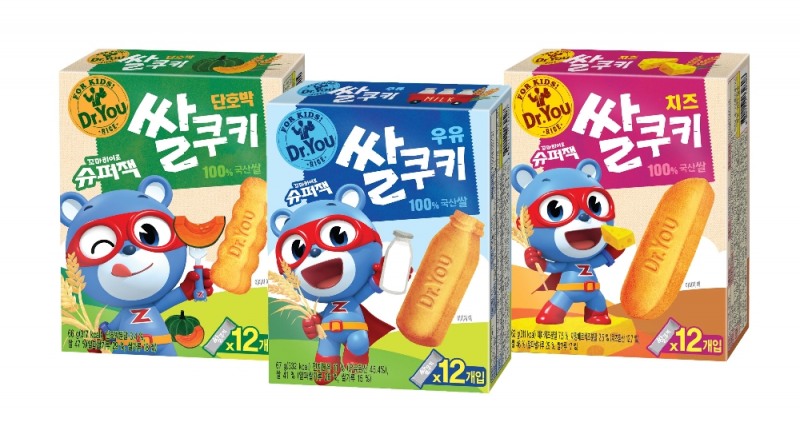 오리온 '닥터유 쌀쿠키', '꼬마히어로 슈퍼잭'과 콜라보레이션 진행