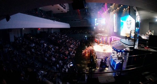 글로벌 e스포츠 대회 '서머너즈워 월드 아레나 챔피언십 2018(SWC 2018)' 월드 결선 전경.