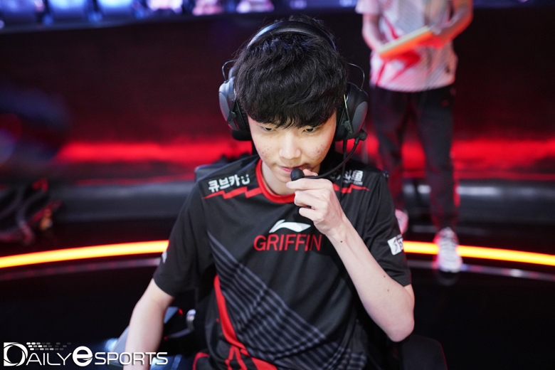 그리핀의 미드 라이너 '초비' 정지훈.