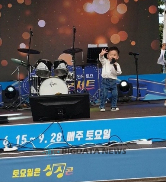 최연소 어린이 참가자 양준(35개월)