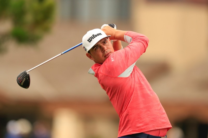 메이저 대회에서 첫 승을 거둔 우드랜드. 사진=USGA 대런 캐롤.