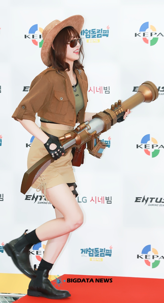 소나무 뉴썬, OGN 예능프로그램 '게임돌림픽 2019 : 골든카드' 현장