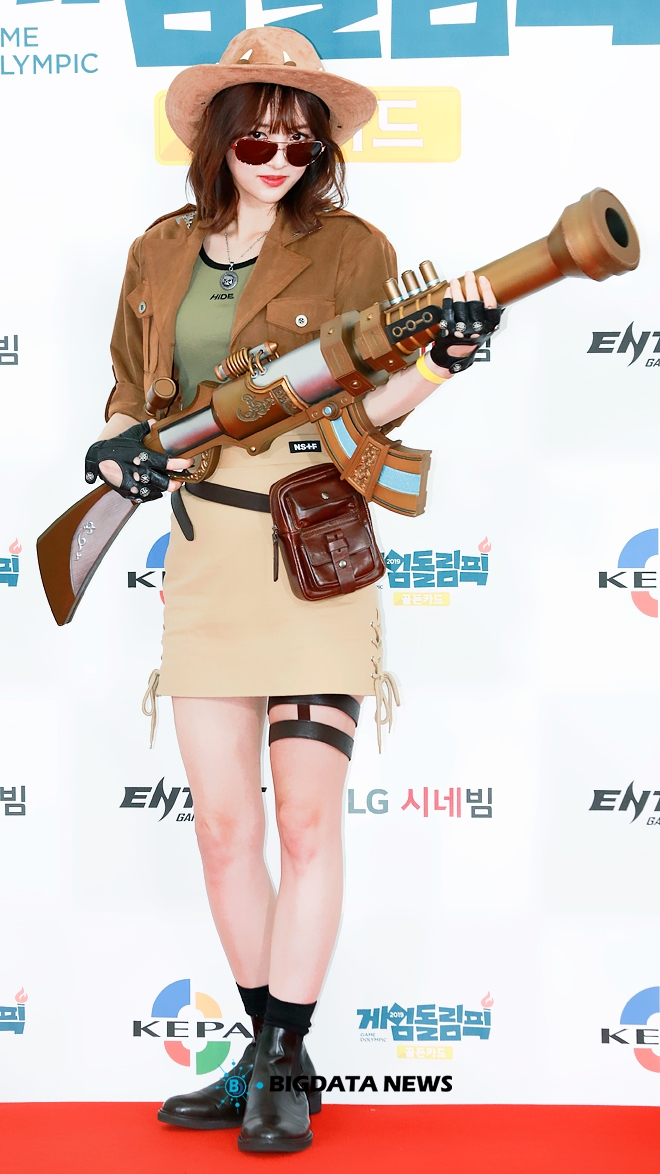 소나무 뉴썬, OGN 예능프로그램 '게임돌림픽 2019 : 골든카드' 현장