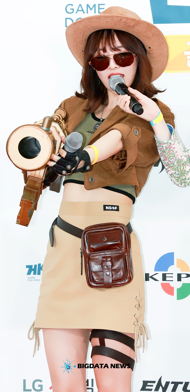 소나무 뉴썬, OGN 예능프로그램 '게임돌림픽 2019 : 골든카드' 현장