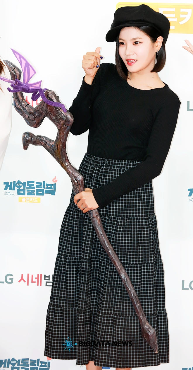 베리굿 서율, OGN 예능프로그램 '게임돌림픽 2019 : 골든카드' 현장