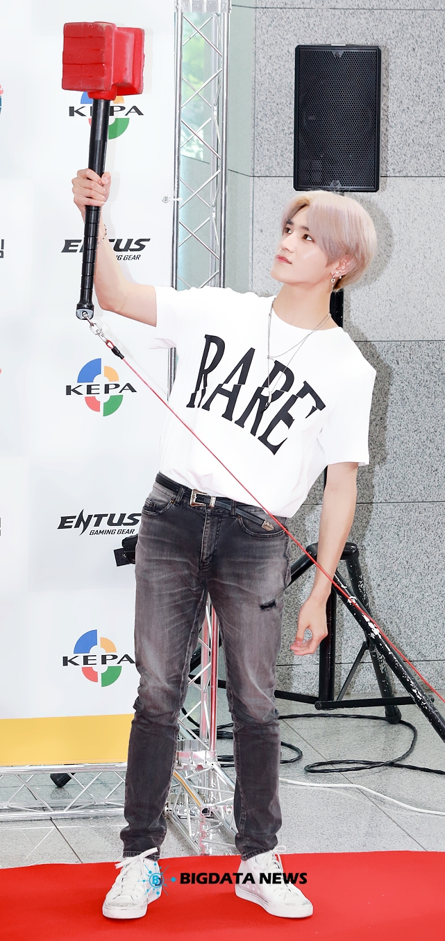 NCT 태용, OGN 예능프로그램 '게임돌림픽 2019 : 골든카드' 현장