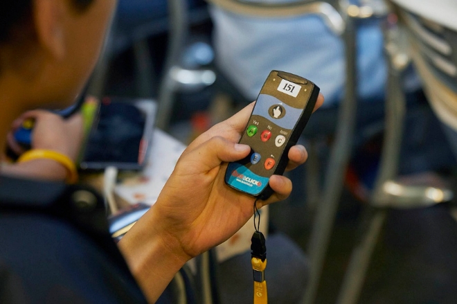 메이플스토리 메잘알아레나 퀴즈쇼 모습