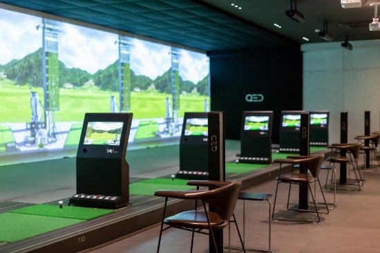 QED 골프 아카데미. 사진=YG스포츠 제공