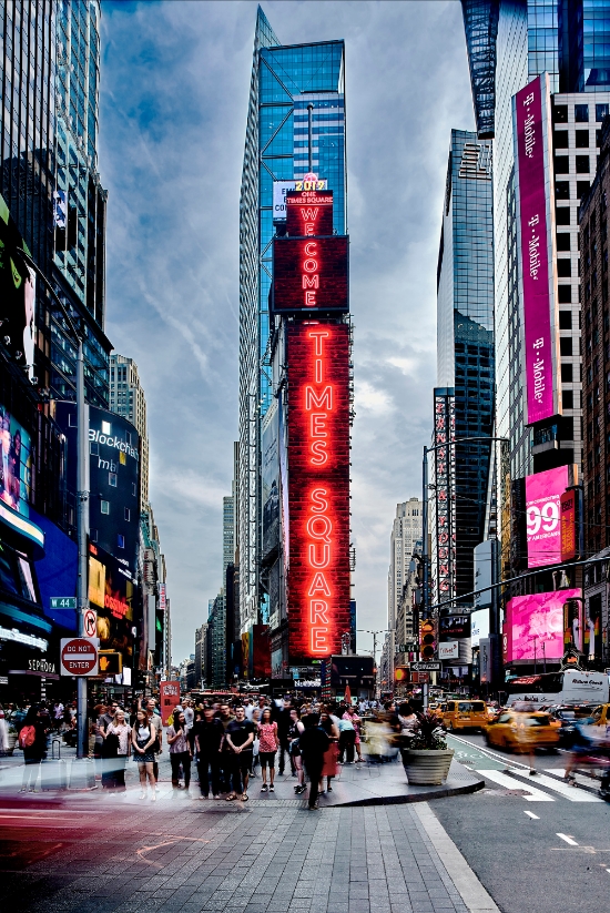 삼성 LED 사이니지, 뉴욕 최고 랜드마크 '타임스 스퀘어' 새 얼굴됐다
