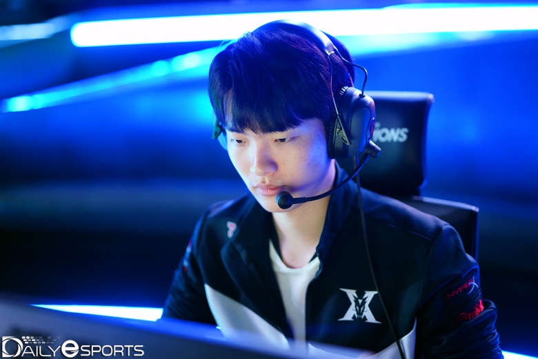 킹존 드래곤X의 톱 라이너 '라스칼' 김광희.