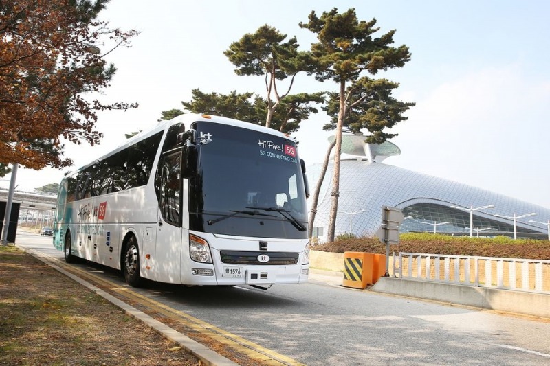 KT, 22일 서울시와 5G 자율주행 버스 체험행사 진행