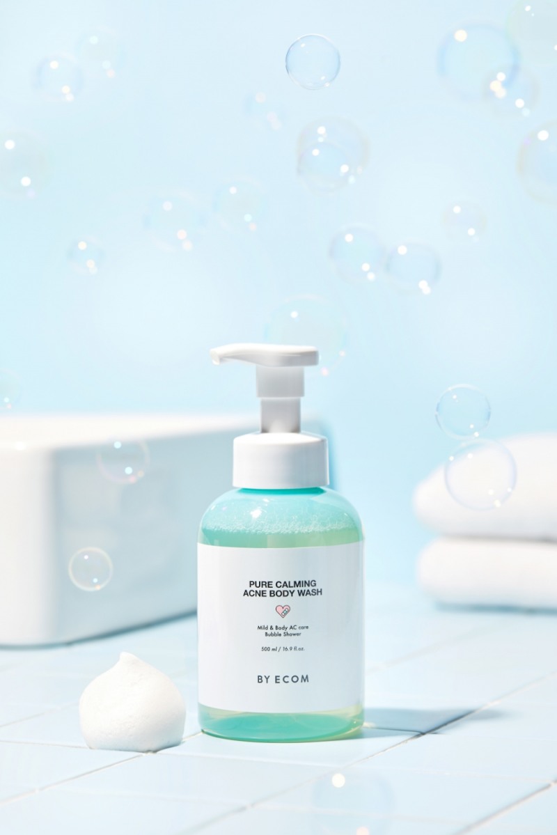 바이애콤, 함께 도와주는 ‘퓨어 카밍 아크네 바디워시’ 출시