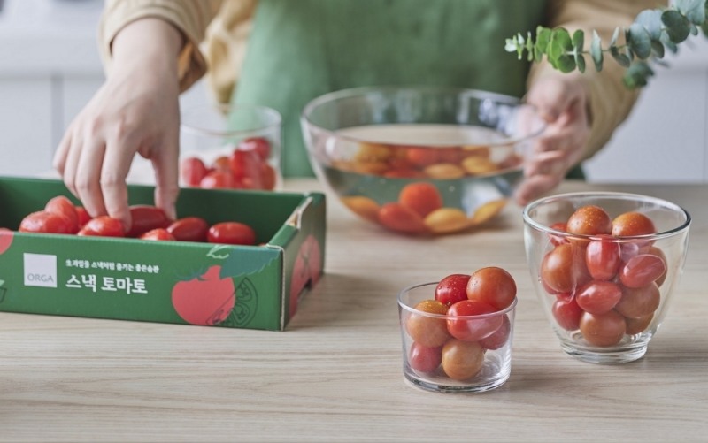 올가홀푸드, 스낵형 생과일 제품 ‘스낵토마토’ 5만개 판매 돌파