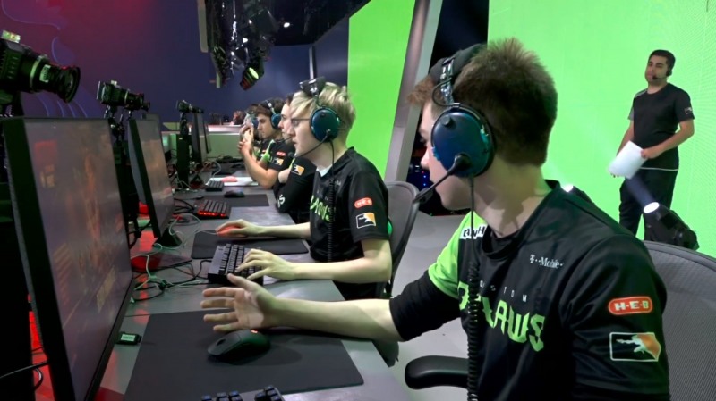 휴스턴 아웃로즈(사진=중계방송 캡처).