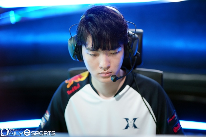 킹존 드래곤X의 톱 라이너 '라스칼' 김광희.