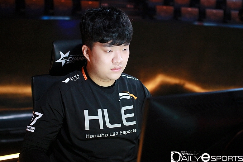 한화생명 e스포츠의 '상윤' 권상윤.