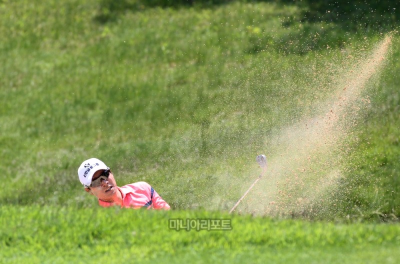 올해 초 한 가지 변화를 주었고 "아직 가다듬는 중"이라고 했다. 사진 = 김상민 기자.
