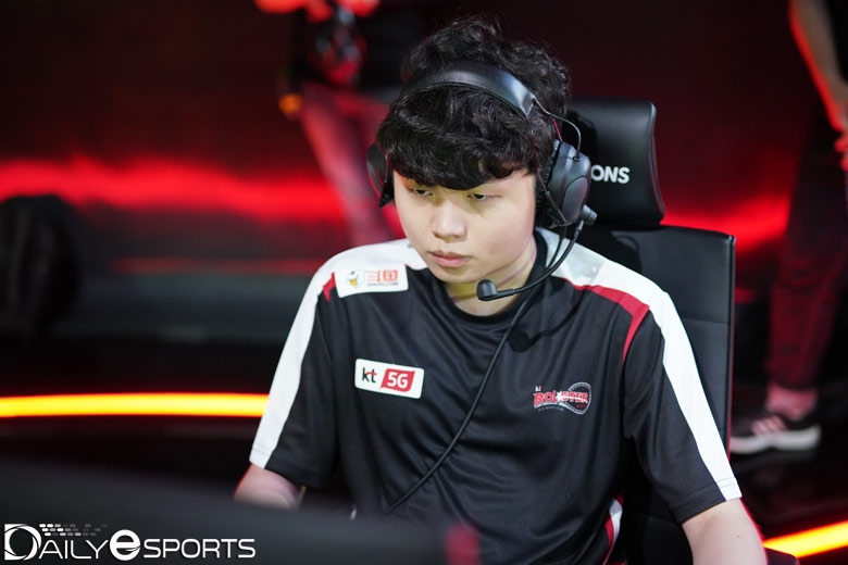 kt 롤스터의 미드 라이너 '비디디' 곽보성.