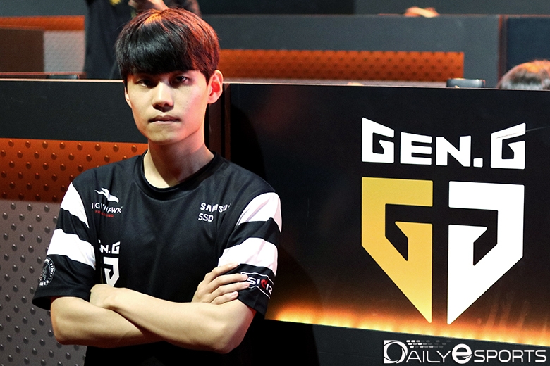 젠지 e스포츠의 '로키' 박정영.