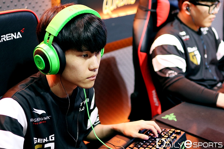 젠지 e스포츠의 '로키' 박정영.