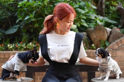 개그우먼 김지민, '세이브펫챌린지3'사료 140kg 기부 성공