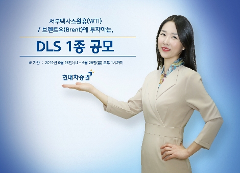현대차증권이 모집하는 DLS 1종 안내 이미지. 사진=현대차증권