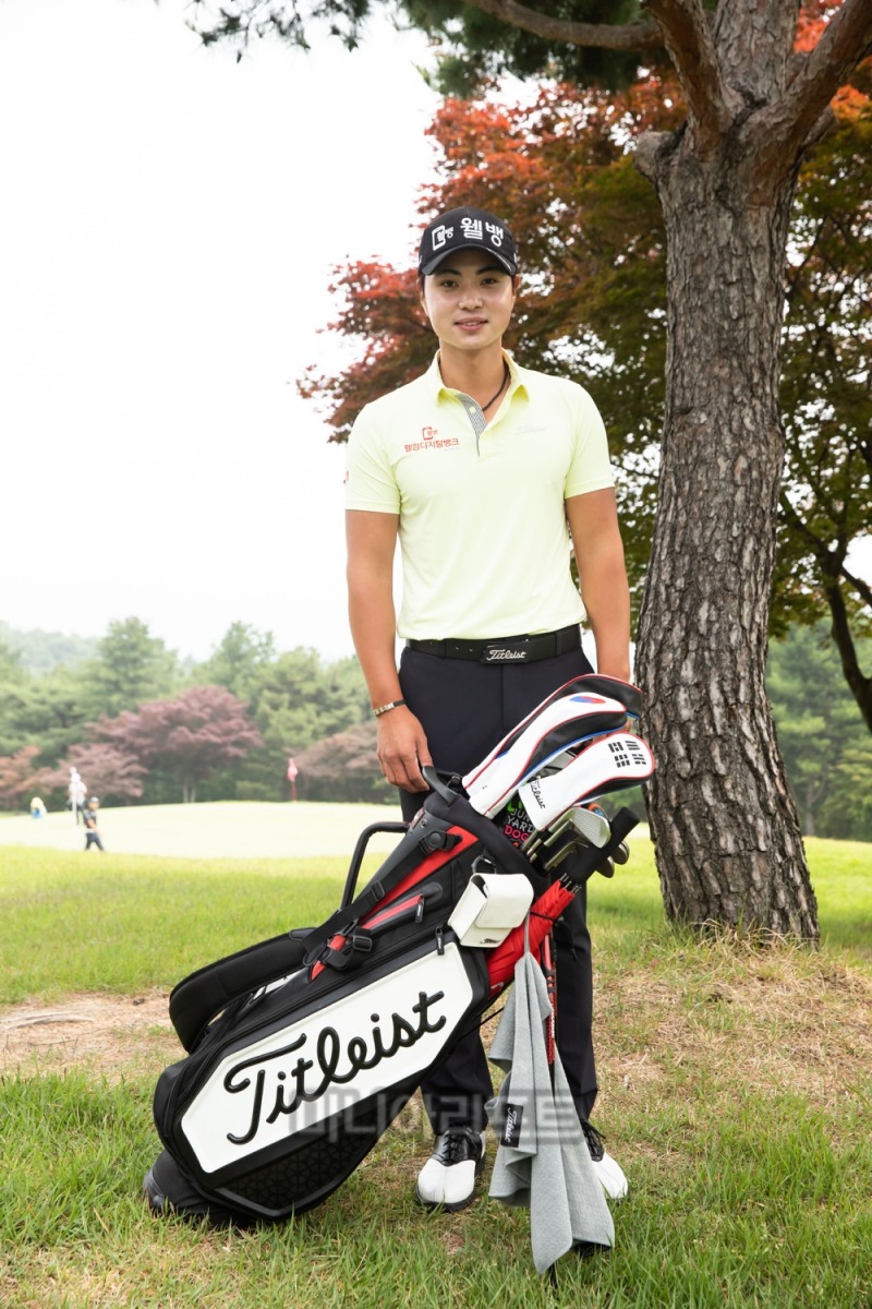 이형준의 골프백과 한국오픈 한정판 헤드 커버. 사진 제공=타이틀리스트