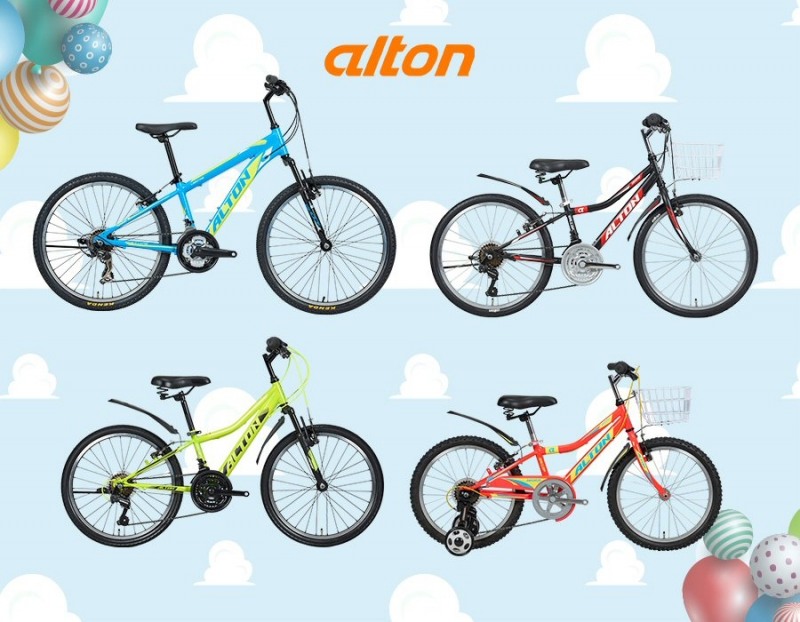 알톤스포츠, 여름방학 시즌 맞아 주니어 자전거 5종 출시