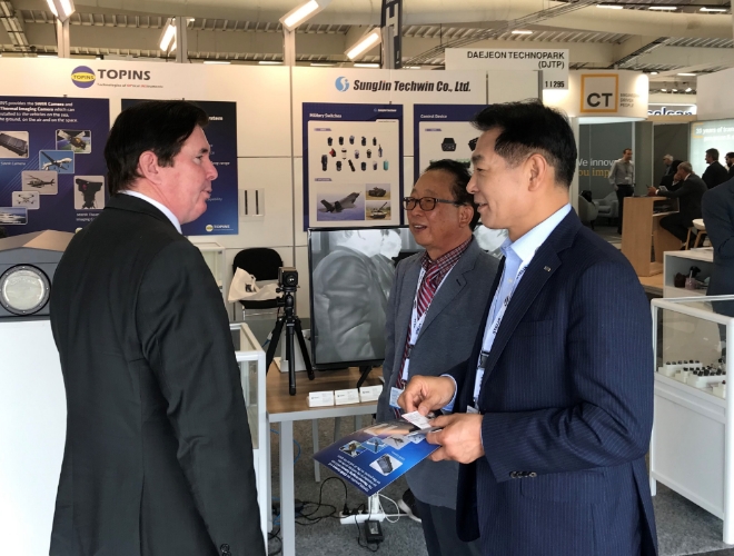 대전지역 국방업체, 파리에어쇼서 수출계약등 글로벌 성과 창출