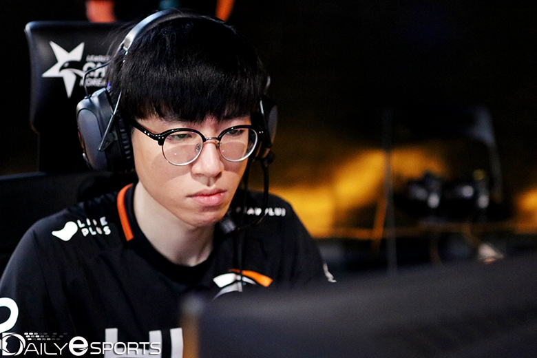 한화생명e스포츠의 정글러 '보노' 김기범.