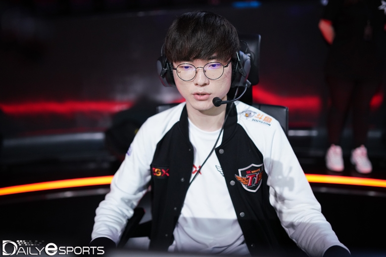 SK텔레콤 T1의 미드 라이너 '페이커' 이상혁.