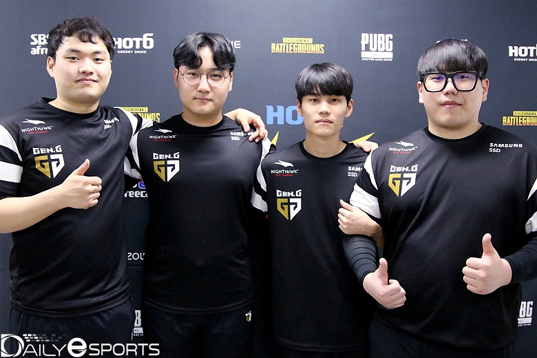 PKL 페이즈2에서 우승을 차지한 젠지 e스포츠.