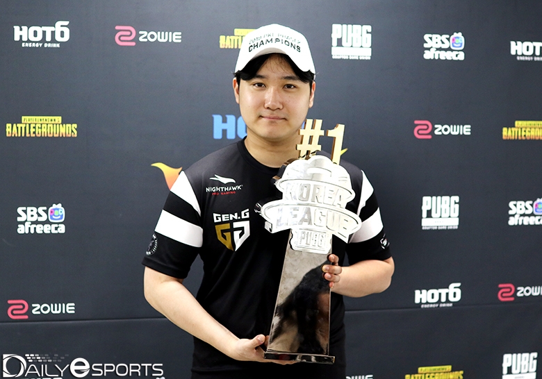 PKL 페이즈2 1위로 MET 아시아 시리즈에 진출한 젠지 e스포츠의 '에스더' 고정완.