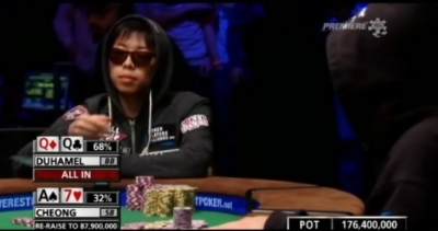 토너먼트 내내 완벽에 가까운 플레이를 펼치던 조셉 청은 한 번의 실수로 우승 기회를 날리고 만다.