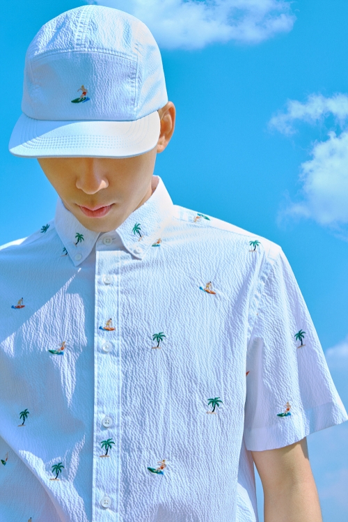 빈폴멘 시어서커 셔츠