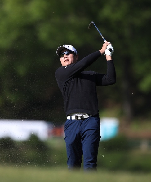 9번 아이언이 가장 자신 있다는 김경태. 사진 제공=KPGA.