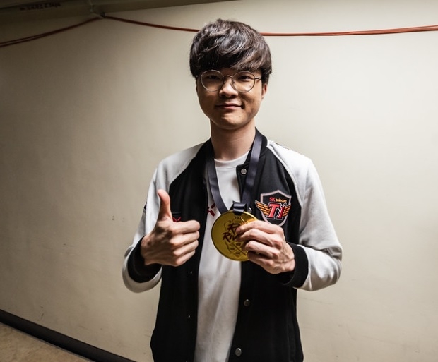 리프트 라이벌즈 2019에서 정상에 오르면서 라이엇 게임즈가 주최한 국제 대회에서 모두 1회 이상 우승한 대기록을 작성한 이상혁(사진=라이엇 게임즈).