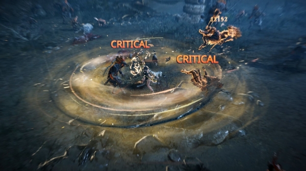 '피어나는 지화'로 적을 띄우고 '난원격'을 사용하면 자연스러운 기술 연계가 이루어진다.