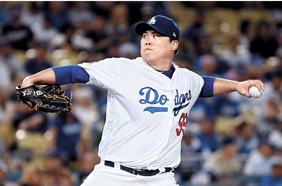 LA다저스의 류현진