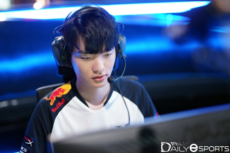 킹존 드래곤X의 톱 라이너 '라스칼' 김광희.