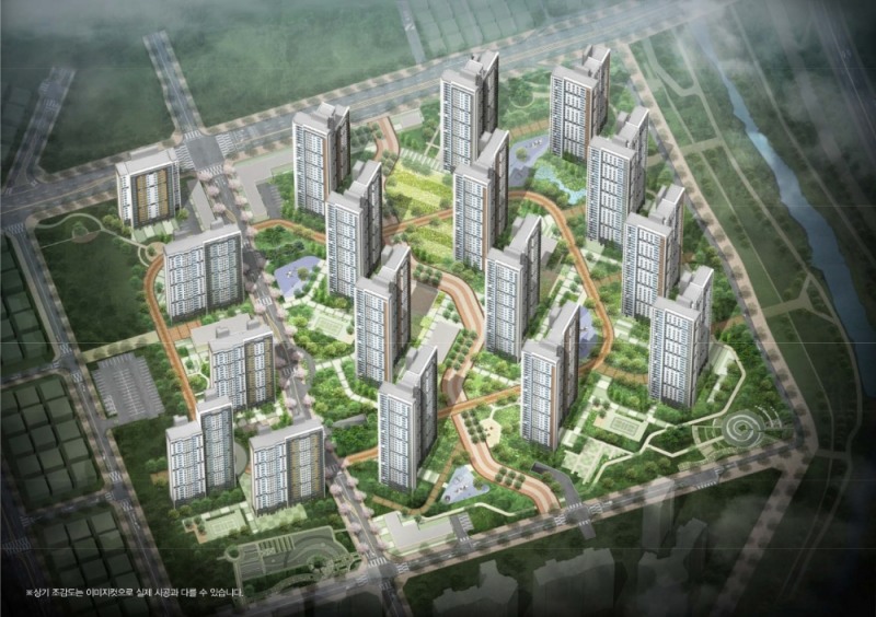 '의정부역 센트럴자이&위브캐슬' 조감도 / 자료 제공 = GS건설