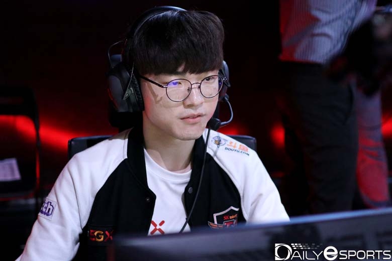 SK텔레콤 T1의 미드 라이너 '페이커' 이상혁.