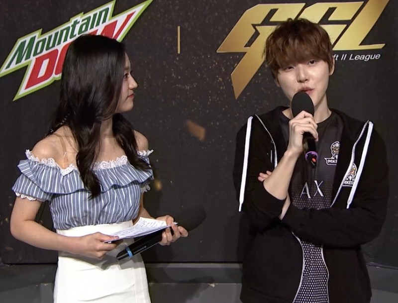 김도우 "입대 전 마지막 GSL인 만큼 최고의 성적 내겠다"