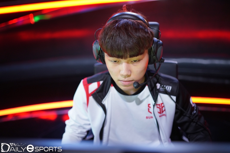 샌드박스 게이밍의 톱 라이너 '서밋' 박우태.