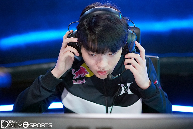 킹존 드래곤X의 톱 라이너 '라스칼' 김광희.