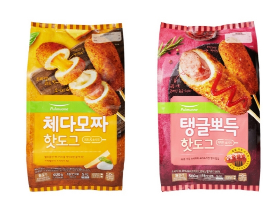 체다모짜&탱글뽀득핫도그 / 이미지 제공 = 풀무원
