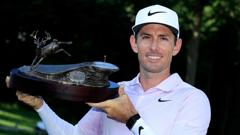 미국PGA투어 첫 승을 기록한 딜런 프리텔리. 사진=미국PGA투어 홈페이지 캡처