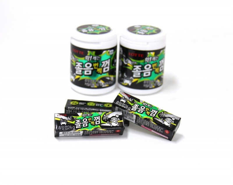 롯데제과, 휴가철 앞두고 '졸음번쩍껌' 출시