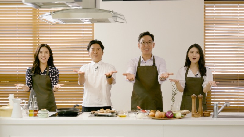 이대훈 농협은행장, 강레오 셰프와 양파·마늘 농가 응원 요리 영상 제작