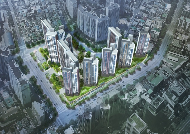 대구 동구 신천센트럴자이 조감도/ 사진 제공 = GS건설